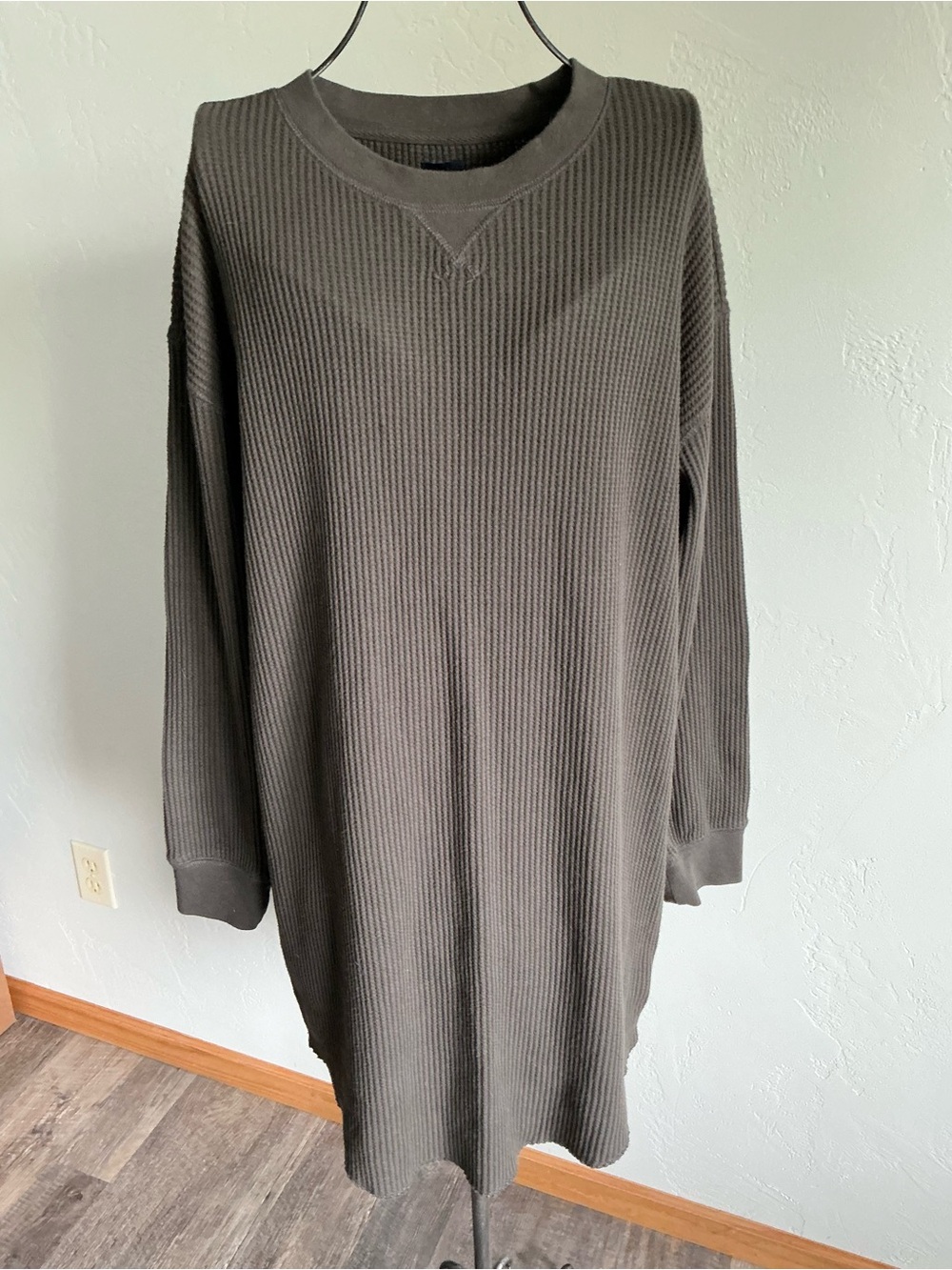 GAP Crewneck Waffle Knit Dress